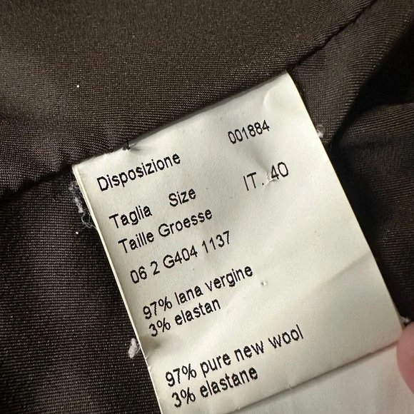 Piazza Sempione Italian Wool Blazer – IT 40 (US 4) - Picture 8 of 9